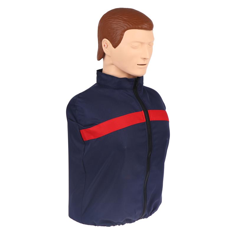 Half Body Adult CPR Training Manikin with Removable Parts for Multi-scene Nursing Training Occasions