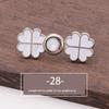 Various Cute Styles No Sew Waist Tightener Buttons Alloy Adjustable for Jeans Skirt Pants Waist Adjustment Accessory