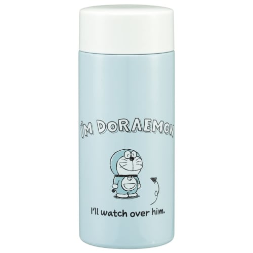 Skater 250ml Ultra-Lightweight Stainless Steel Water Bottle, I'm Doraemon STYL2-A
