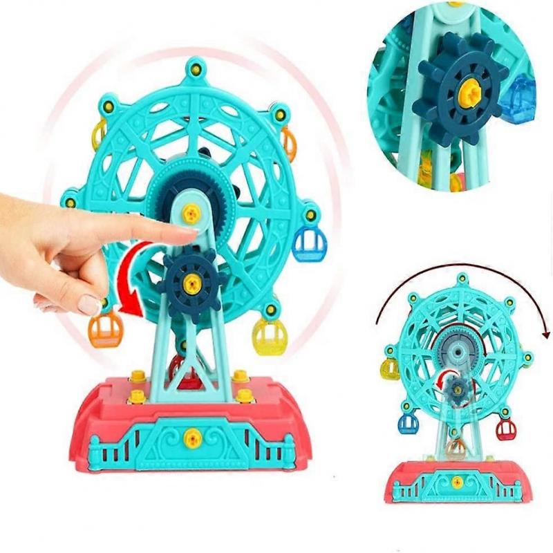 Children's Ferris Wheel Toys Small People Amusement Park Carnival Ferris Wheel Ferris Wheel Toys