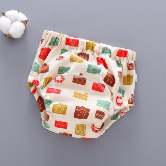 Infant Training Pant Washable Breathable Reusable Diaper Adjustable Diaper Cover for Baby