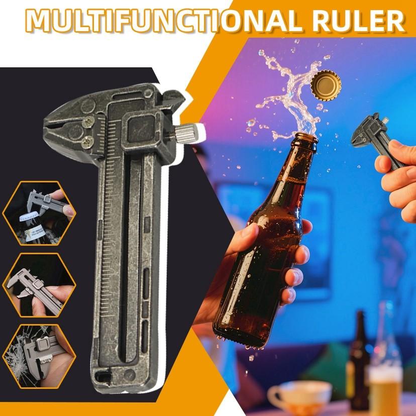 Multifunctional Activity Vernier Caliper, Small Creative Metal Precision Measuring Tool,key Ring