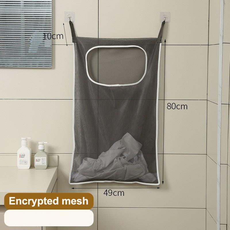 Türhängender Wäschekorb Wandmontierte Aufbewahrungsbox für Schmutzwäsche Haushaltswaren Aufbewahrungstasche Aufbewahrungstasche