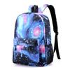 Anime Naruto Starry Sky Teen Student School Bag Three-Piece Set Men'S And Women'S Backpacks Satchel Pencil Bag