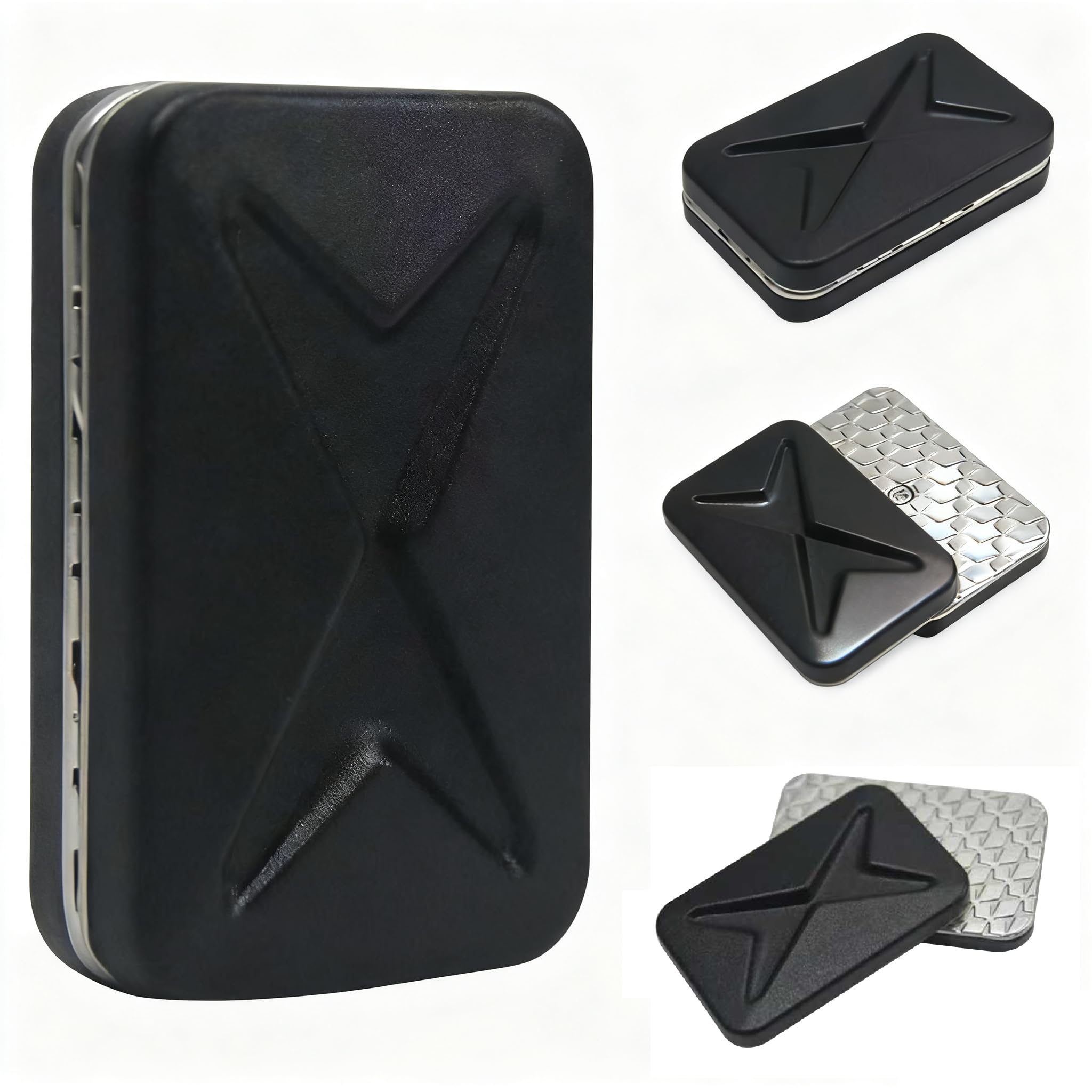 7JI Бесконечный слайдер для фиджета, Фиджет-игрушка, Гаджет, Убийца времени, EDC, Снятие стресса, Для взрослых, Рождественский подарок, Черный