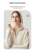 Lekasha Women's Cashmere Zip-Up Hooded Cardigan