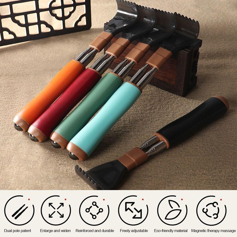 Adjustable Length Back Scraper Telescopic Itch Scratch Tool Personal Care