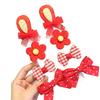 Children's Sweet Flower Hair Clip Set - Gentle On Fine Hair
