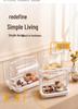 Transparent Dustproof Storage Box with Lid for Bread and Milk Bottles