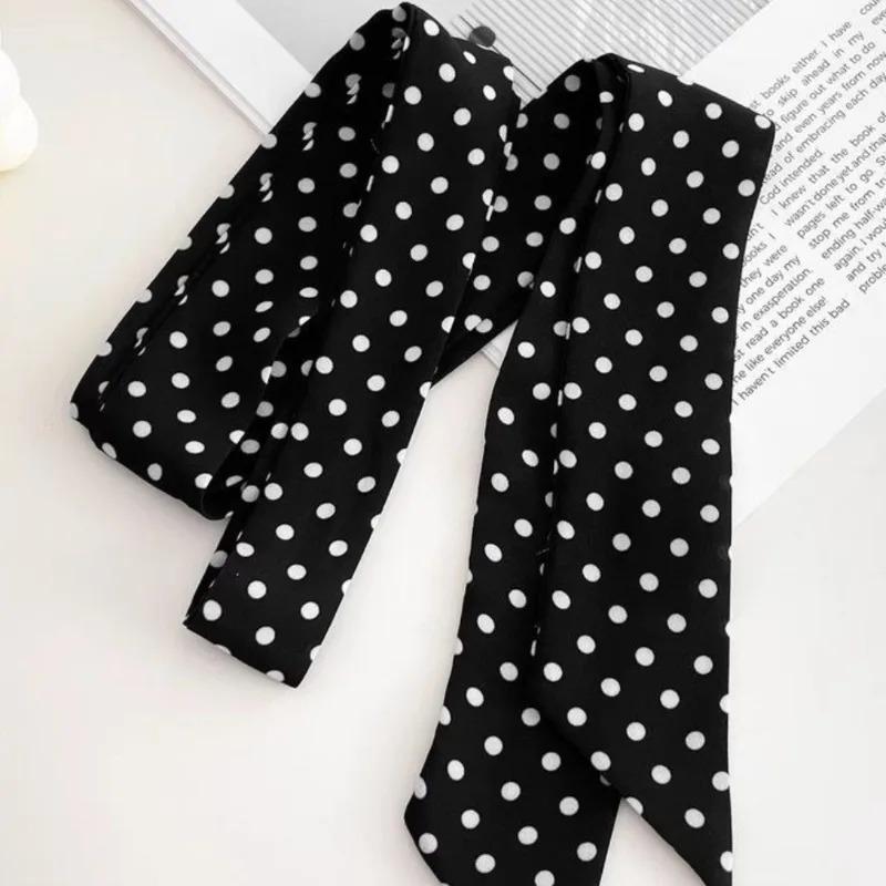 women's polka dot bow hair clips, fashionable cute hair accessories for the back of the head, suitable for afternoon tea, Mother