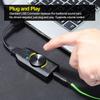 Scheda audio esterna USB 2.0 GS3 Adattatore per scheda audio virtuale a 7.1 canali Plug and Play con cuffie