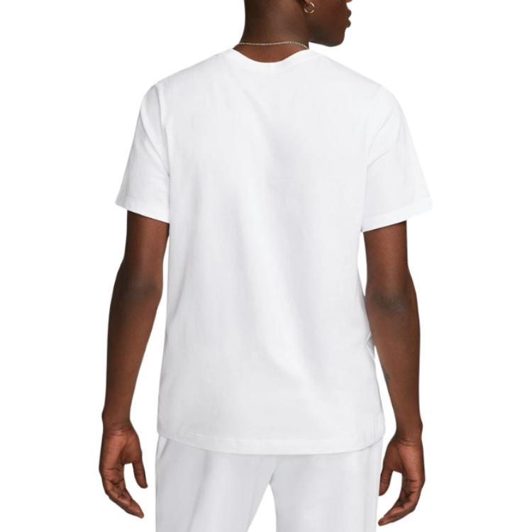 Nike T Shirts Men's White Crew Neck FD1258-100