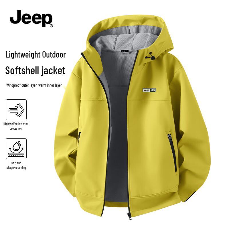 Jeep Men's Spring Outdoor Softshell Jacket