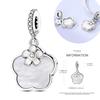 New Graffiti Butterfly Charm 925 Silver Glow Firefly Travel Love Heart Cat Clip Beads Fit Bracelet Necklace DIY Jewelry