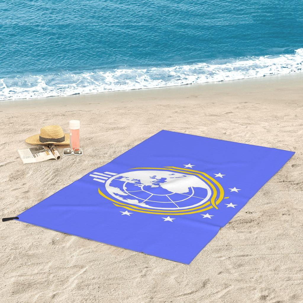 Into Hell Liberty Diving Earth For Super Beach Towel Soft Microfiber Quick Dry Absorbent Quick Towels For Swimming