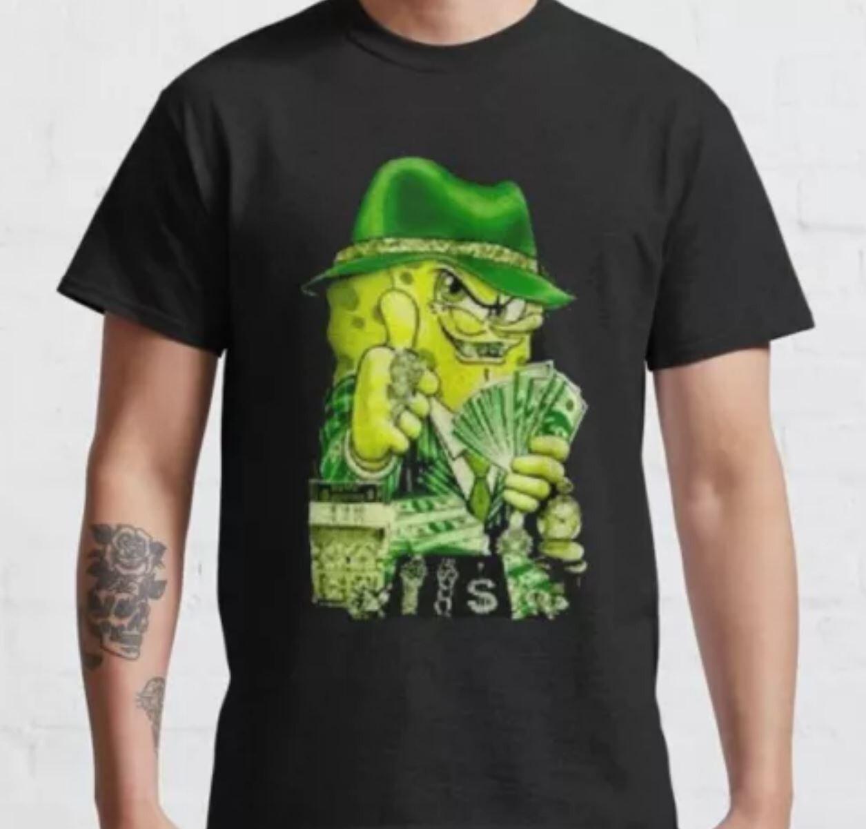 26 gangster spongebob Classic Classic T-Shirt Unisex T-Shirt XXL
