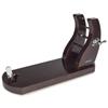Ham Stand - ARCOS - Lacquered Pine Wood - Mahogany Color - Elegant - Decorative