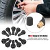 10PCS TR412 Tire Valve Stem Easy Install Tubeless Valve Stem  Tire Maintenance And Valve Replacement