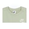 Nike Overlapping Logo Print Pullover Sports Sweatshirt for Men in Green