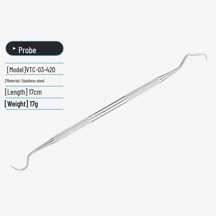 Stainless Steel Dental Tartar Remover Tool Set