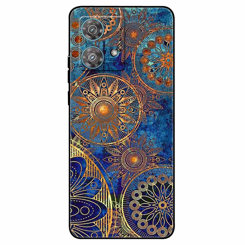 Skirta Moto G84 5G dėklas Silikoninis Minkštas Spausdintas Katės Drugelio Telefono Dangtelis Motorola MOTO G84 TPU Dangtelis MotoG84 G 84 Madingas Maišelis