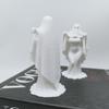 1Pcs Halloween Gothic Brides Wedding Decor Ghost Mother Statue Ornament Creative Skirt Design Office Desk Decoration