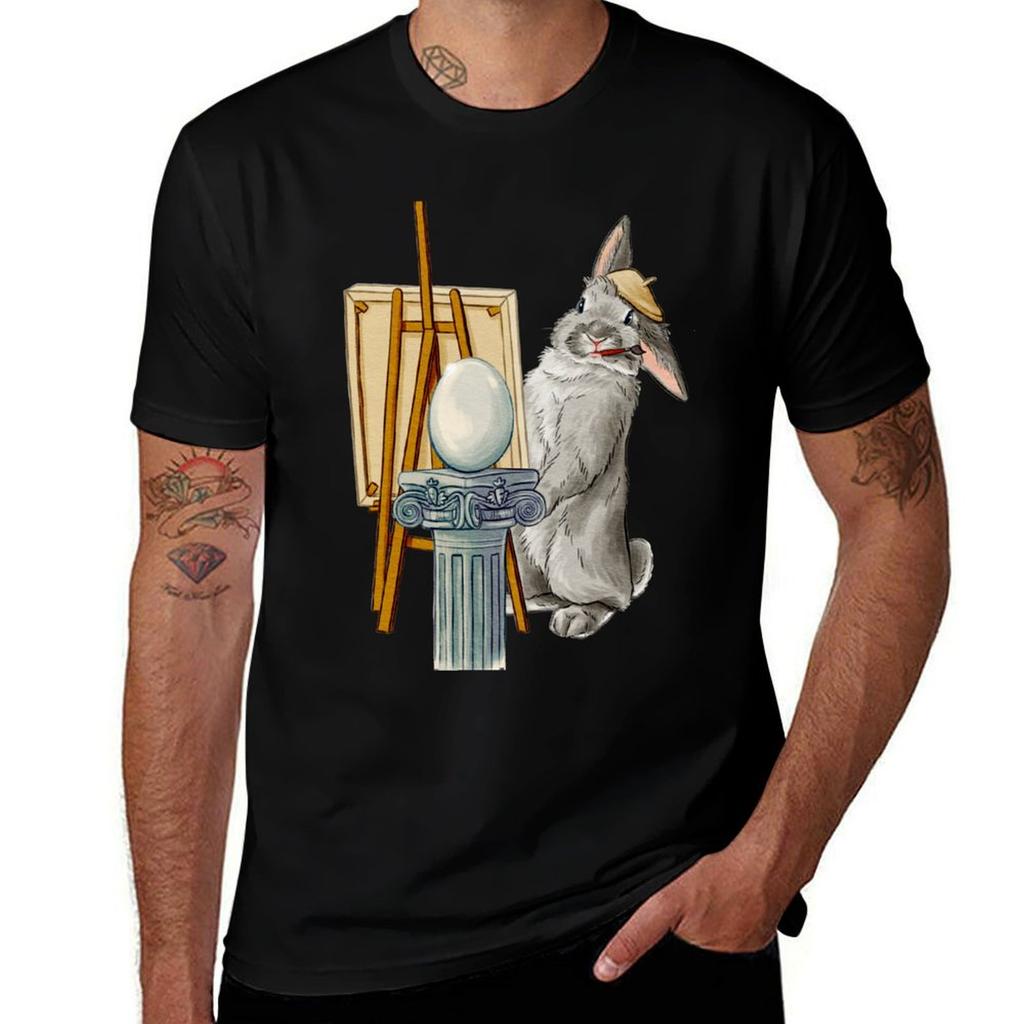 Rabbit Art TShirt Cool Dry Perforunisexce TShirt