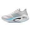 Li Ning Shadow Essential Cushioning Low top Running Shoes Women's Light Cream Gray ARHQ258-5