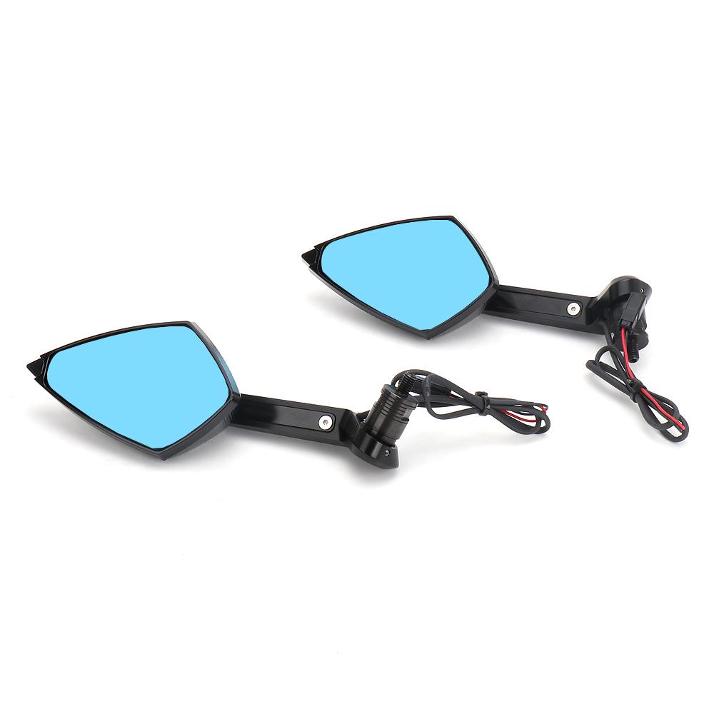 New Side Mirrors With LED Turn Signal Indicator Motorcycle Accessories Rearview Mirror For Ducati Streetfighter V4