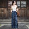Johnature Pantaloni Larghi Vintage da Donna Vita Elastica Morbidi Autunnali 2025 Pantaloni Lunghi da Donna
