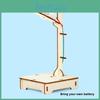 Science Diy Voiceactivated Wooden Street Light With Educational Materials For Kids