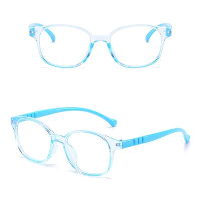 Gafas unisex de moda para niños, antiluz azul, de alta calidad, para niñas, clases en línea, gran oferta, gafas sencillas, populares y cómodas.