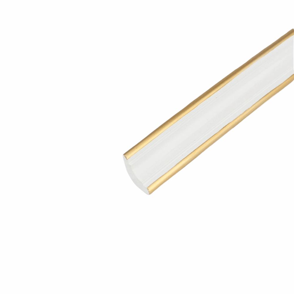 12mm*9mm Self Adhesive Corner Line 1M Length PVC Material PVC Corner Line 3D Foam Self-adhesive Triangular Edge Strip Wall