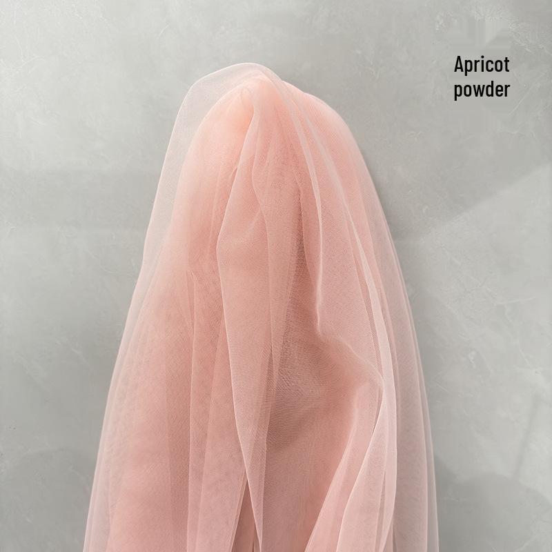 Rosa & Avocado Grün Musselin Vorhang: Tüll im chinesischen Stil für Kindergarten- oder Hochzeitsdekoration