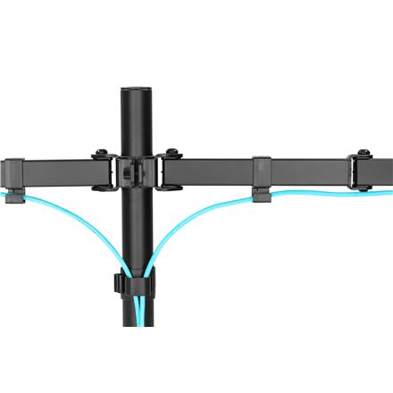 Digitus | Desk Mount | Swivel, Height Adjustment | 15-32 " | Internal Memory GB | SSD GB | Keyboard Language | Maximum Weight (capacity) 8 Kg | Black