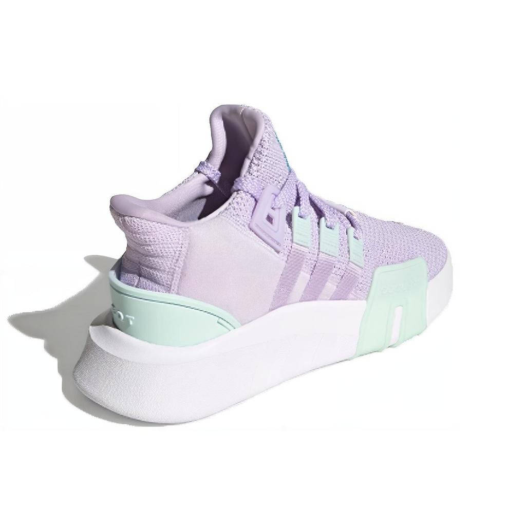 Adidas Originals Eqt Bask Adv Fabric Sports Comfortable Durable Breathable Mid-Top Lifestyle Casual Shoes Women Casual Shoes Purple FZ0216