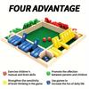 Intelligent Math Board Game for Adults and Families, Educational Toy Gift for Christmas or Halloween with Drinking Game Option
