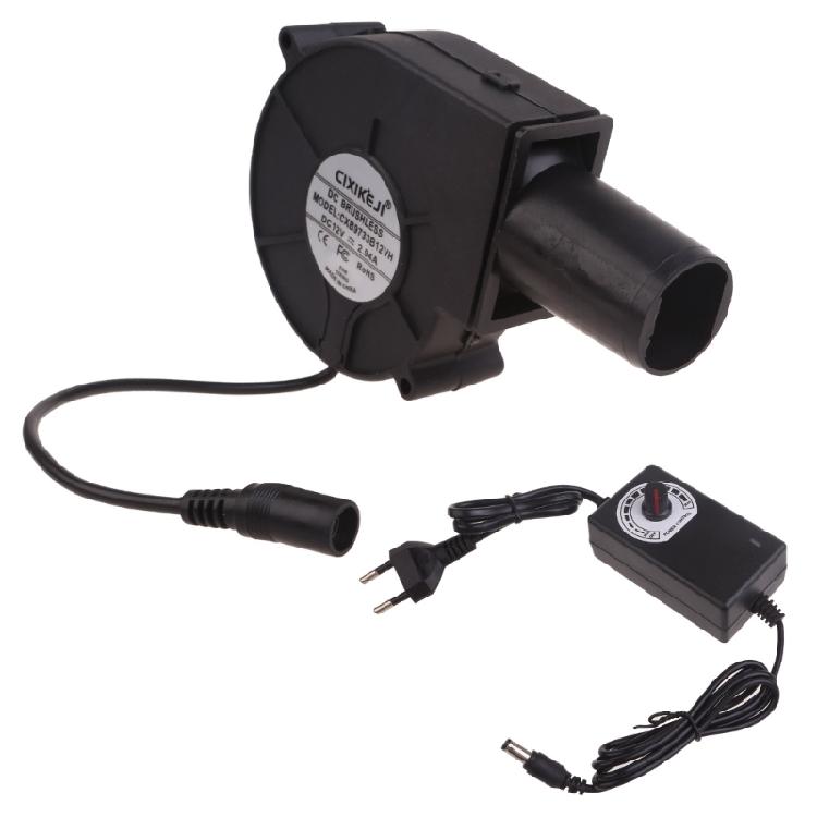 

Вентилятор для мангала с вилкой EU/US, 12 В, 1,2 А, 4300 об/мин, воздуходувка для барбекю, пикника, кемпинга, костра 1 жёлтый