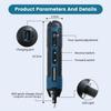 Electric Cordless Screwdriver 105-in-1, 3.6V, 4-Gear Torque, LED Light, 5N.m Max Torque