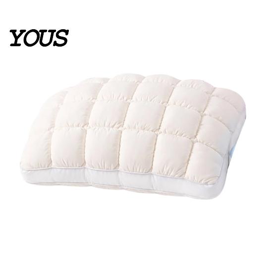 Relaxing Cloud Soft Sleep Pillows Cooling Quilted Puff Pillow, Cloud-Like Bed Down Alternative Washable Bedding Accessories Fluffy Pillow for