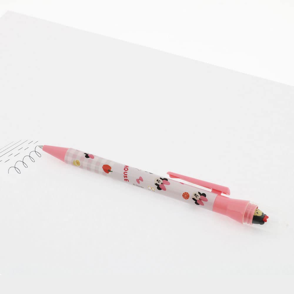 Sunstar Stationery Disney Ballpoint Spinning Dome Minnie S4649133 Oil-Based Pen, Pen, Mouse,