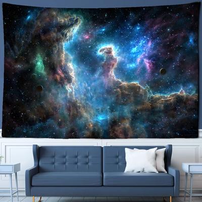 Sternenhimmel Galaxie Wandteppich Fantasie Wolkendecke Wandbehang Bohemian Hippie Hexerei Kunst Wohnheim Dekoration