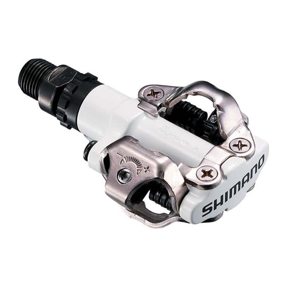 Shimano SPD Pedal EPDM520W White, Lightweight, Durable, High-Performance Cycling Accessory