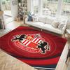 Sunderland Design Crystal Velvet Carpet Cozy Non?Slip Printed Rug For Bedroom Living Room Entrance
