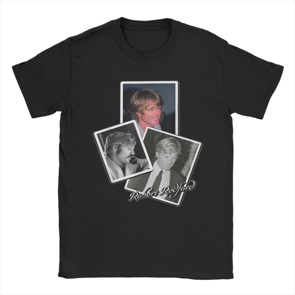 Robert Redford Legends Never Die Movie Star T-Shirts Men Funny Tee Shirt Crew Neck Short Sleeve T Shirt Printing Clothes