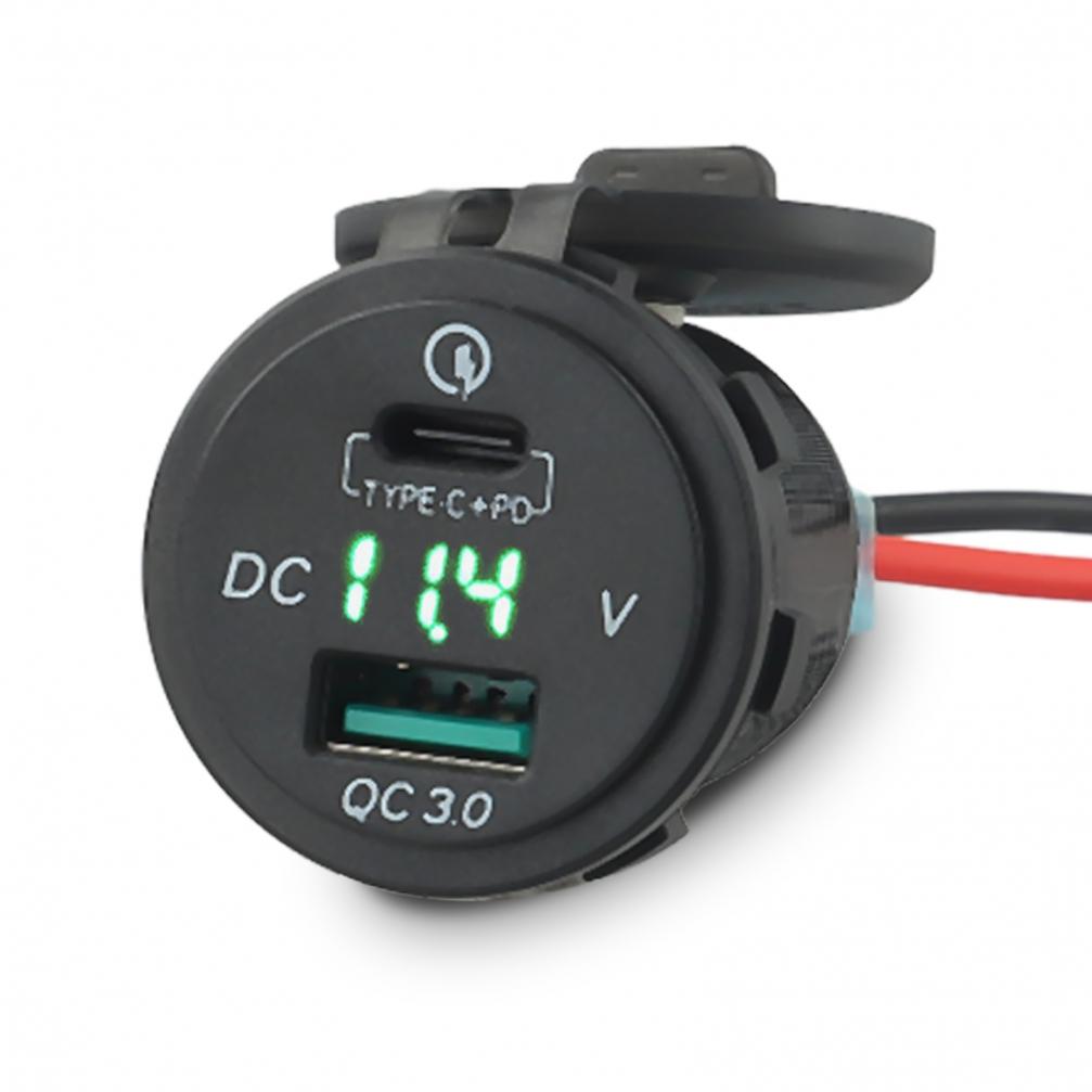 10-15V DC Motorcycle Back For Ninja400 For VersysX300 2017-2020