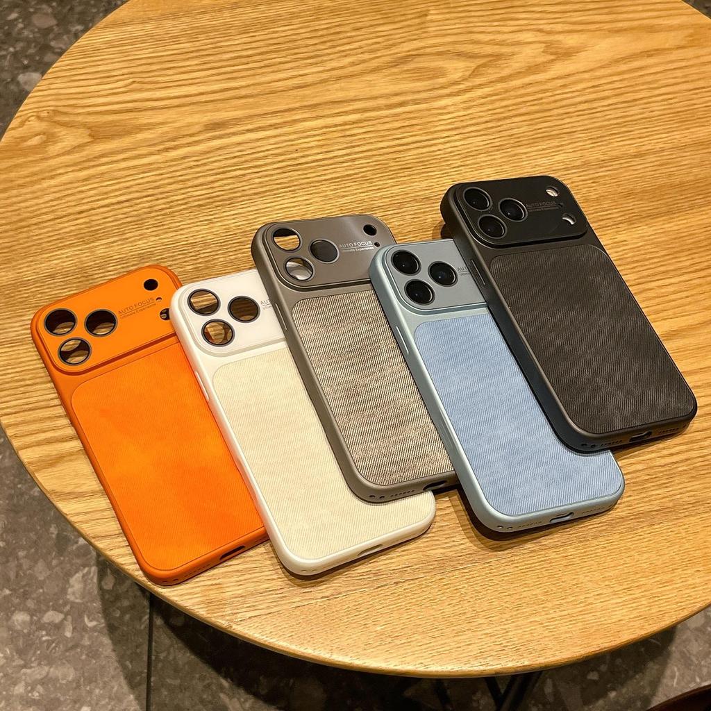 Premium Denim Shell Case for iPhone 16 Pro Max/Apple 17/15/14