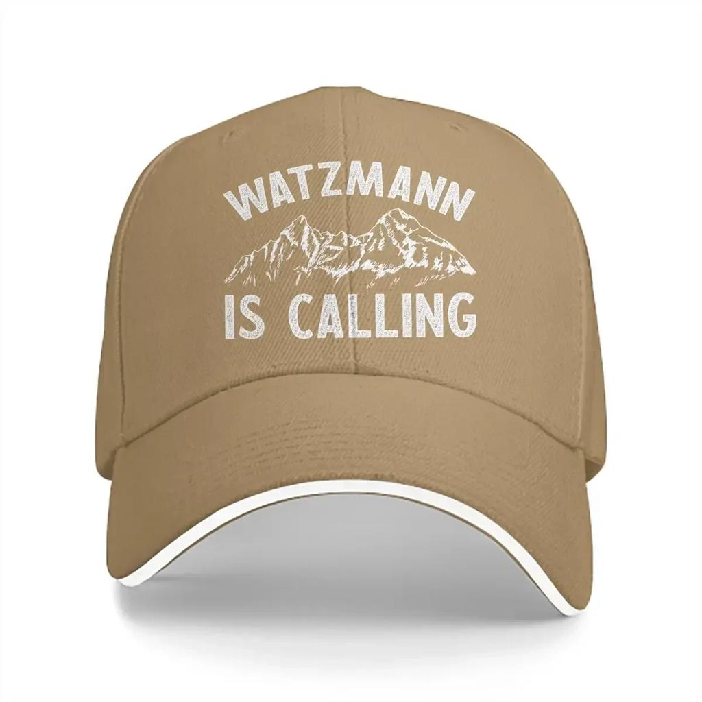 Dad Hats WATZMANN IS CALLING Hiking Berchtesgaden Germany Mens Hat Sun Visor Baseball Caps Mountain Climber Peaked Cap