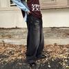 Hong Kong Style Trendy Denim Jeans - Casual and Fashionable