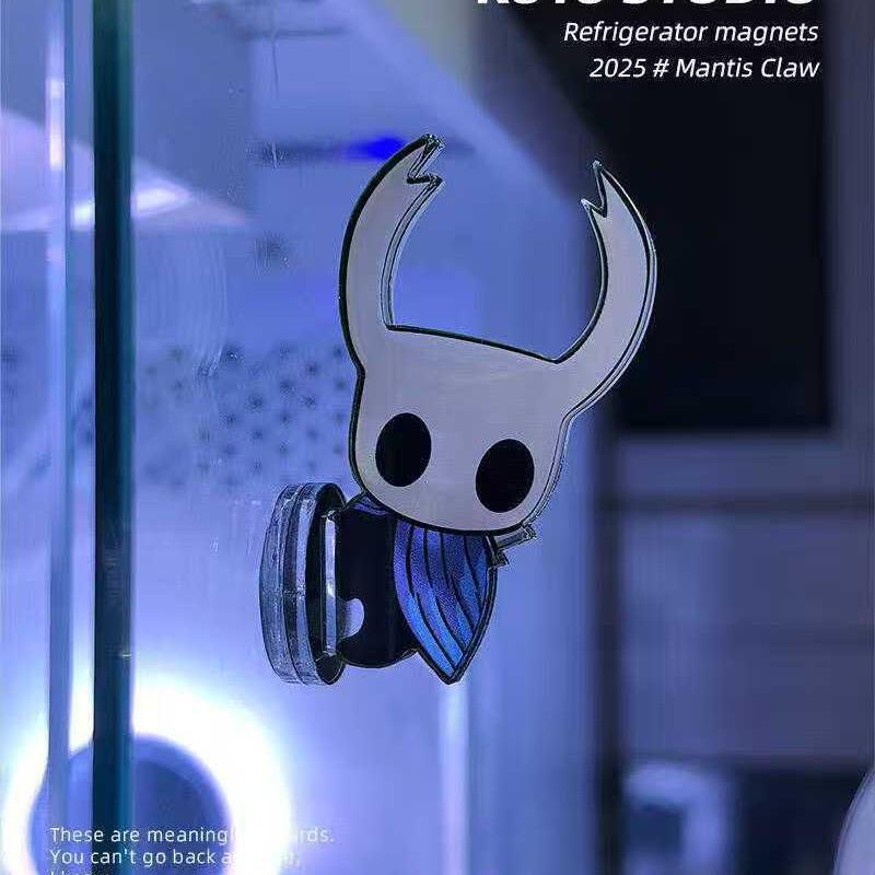 Hollow Knight Game-Themed Fridge Magnets – Souvenir Gifts for Friends (Pre-sale Available)
